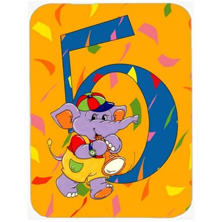 SKILLEDPOWER Happy 5th Birthday Age 5 Mouse Pad; Hot Pad or Trivet SK256683